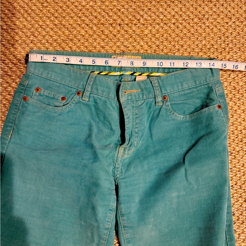Turquoise corduroys - Picture 4 of 4